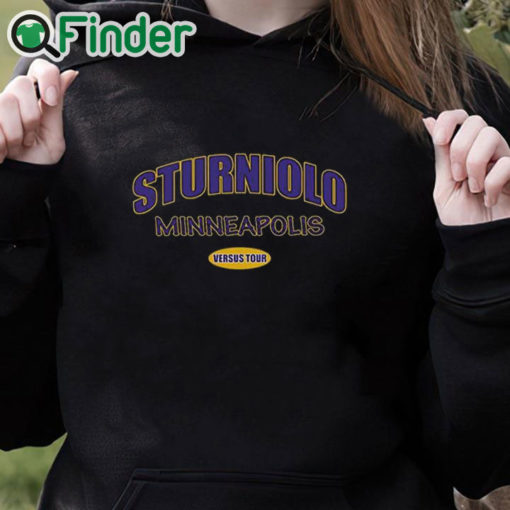 black hoodie Sturniolo Let's Trip Minneapolis Sweatshirt