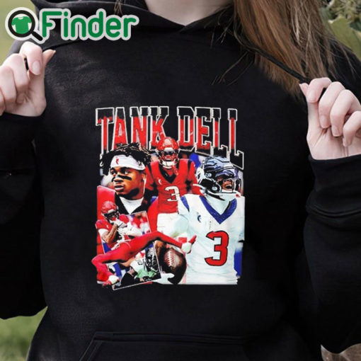 black hoodie Texans CJ Stroud Tank Dell Shirt