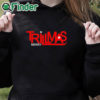 black hoodie Trillmas Merry Hoodie