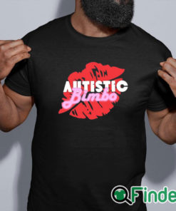 black shirt Autistic Bimbo Shirt