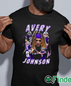 black shirt Avery Johnson T Shirt