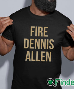 black shirt Fire Dennis Allen Christmas shirt