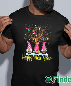 black shirt Happy New Year Sweatshirts for Women