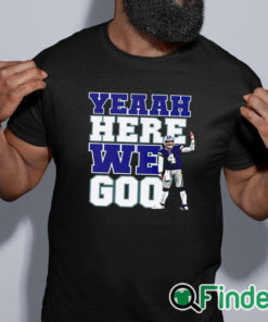 black shirt Here We Go Dallas Cowboys Football Fan Shirt
