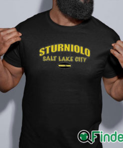 black shirt Let’s Trip Salt Lake City Shirt