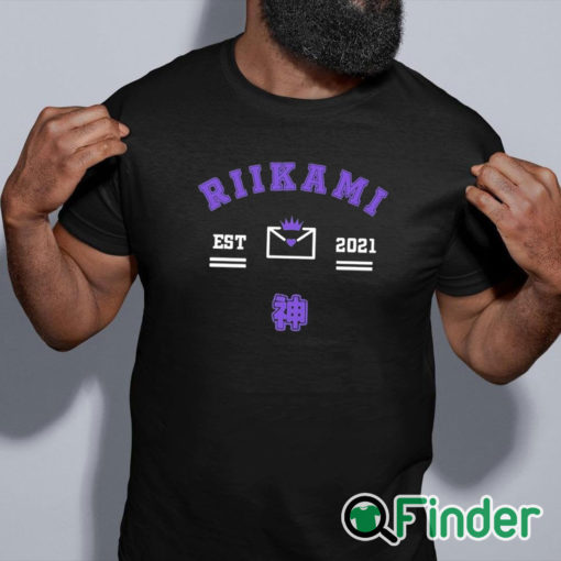 black shirt Riikami University Est 2021 Shirt