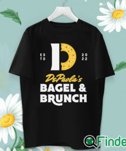 unisex T shirt Andrew DePaola Bagel And Brunch Shirt