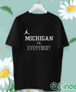 unisex T shirt Charles Woodson Jordan Michigan Vs Everybody Shirt