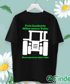 unisex T shirt Harald Schmidt Freie Landwirte Fullen Unsere Teller Shirt