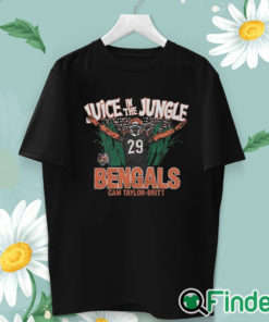 unisex T shirt Juice In The Jungle Bengals Cam Taylor Britt Shirt