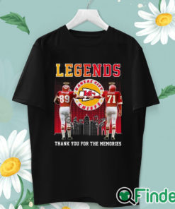 unisex T shirt KC Chiefs Legends Otis Taylor Ed Budde Shirt