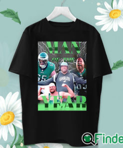 unisex T shirt Philadelphia Eagles Lane Johnson Man Of The Year Shirt