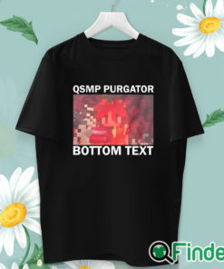 unisex T shirt Qsmp Purgatory Bottom Text T Shirt
