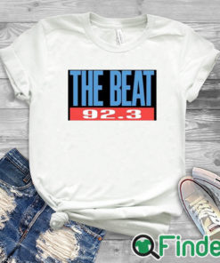 white T shirt Dj R Tistic The Beat 92.3 Shirt