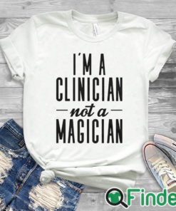 white T shirt I'm A Doctor Not A Magician Casual Print Sweatshirt