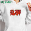 white hoodie Am I Acting My Age Now Sweatshirt