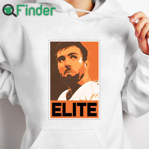 white hoodie Cle Elite Shirt