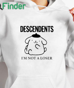 white hoodie Descendents x Pompompurin I’m Not A Loser Shirt