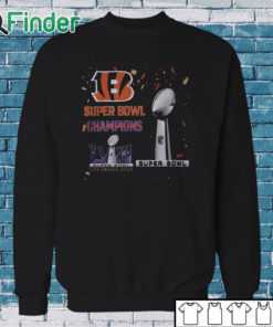 Sweatshirt Bengals Super Bowl Champions LVIII Las Vegas 2024 Shirt