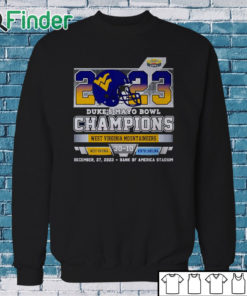 Sweatshirt Duke's Mayo Bowl Champions West Virginia Mountaineers 30 10 North Carolina 2023 shirt