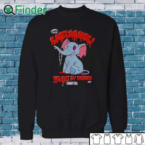 Sweatshirt Elephant Claudio Castagnoli Bcc Violent By Design Shirt