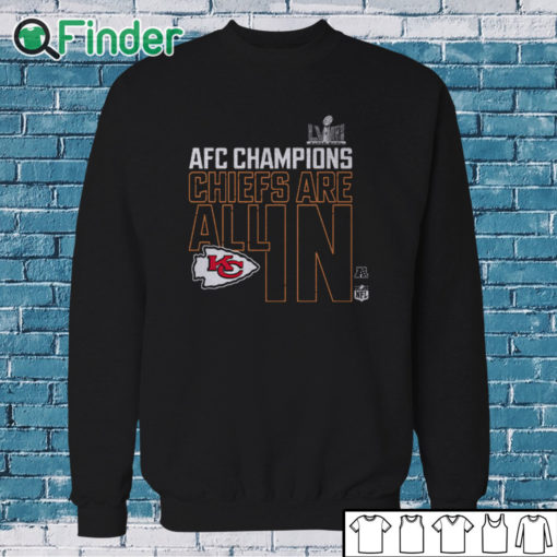 Sweatshirt Kansas City Chiefs Afc Championship 2024 All In T Shirt