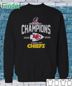 Sweatshirt Official AFC Champions 2023 2024 Kansas City Chiefs Super Bowl LVIII shirt