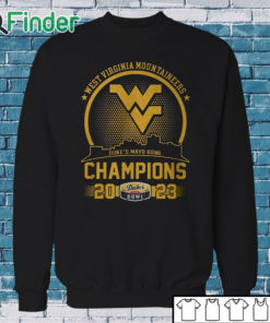 Sweatshirt West Virginia Mountaineers Duke's Mayo Bowl Champions 2023 Shirt
