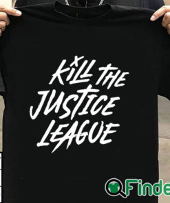 T shirt black Aadit Doshi Kill The Justice League Shirt