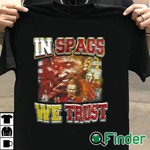 T shirt black Chiefs In Spags We Trust Shirt