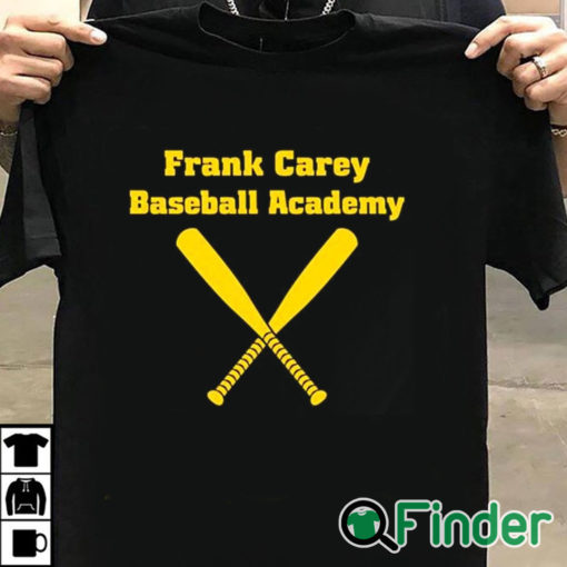 T shirt black Dave Portnoy Frank Carey Baseball Academy Shirt