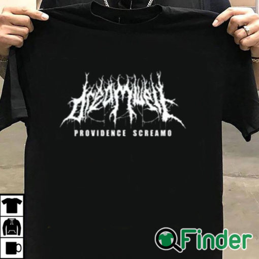 T shirt black Dreamwell Providence Screamo Shirt