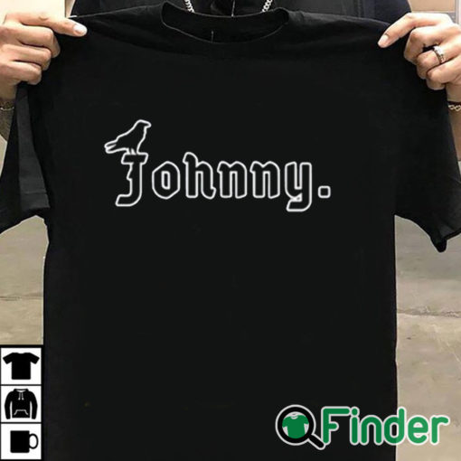 T shirt black Fieldstees The Johnny T Shirt