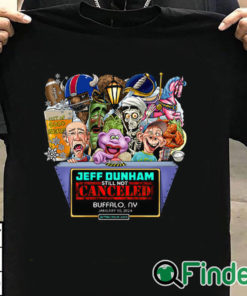 T shirt black Jeff Dunham Buffalo Shirt