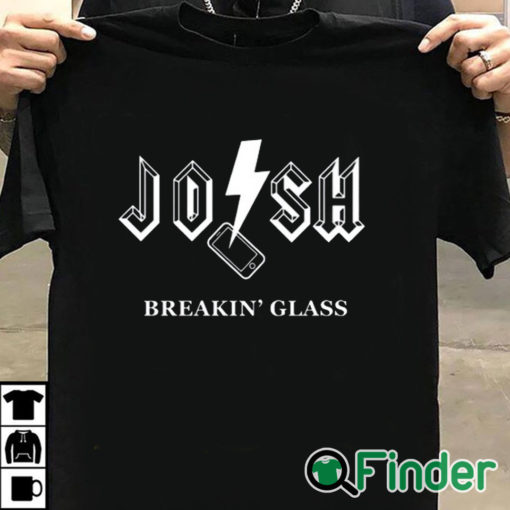 T shirt black Jo Sh Breakin' Glass Shirt