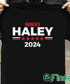 T shirt black Nikki Haley President for President 2024 T Shirt