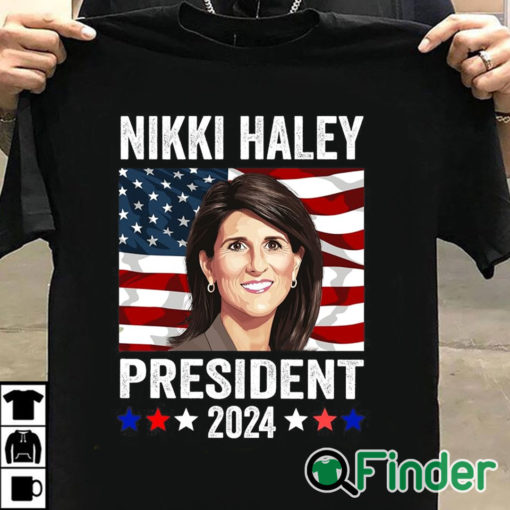 T shirt black Nikki Haley for President Nikki Haley 2024 Shirt