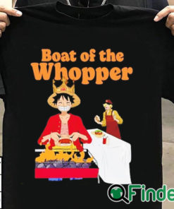 T shirt black One Piece Burger King Shirt