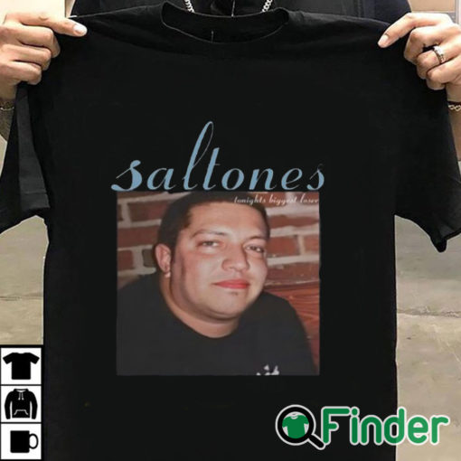 T shirt black Saltones Tonights Biggest Loser Shirt