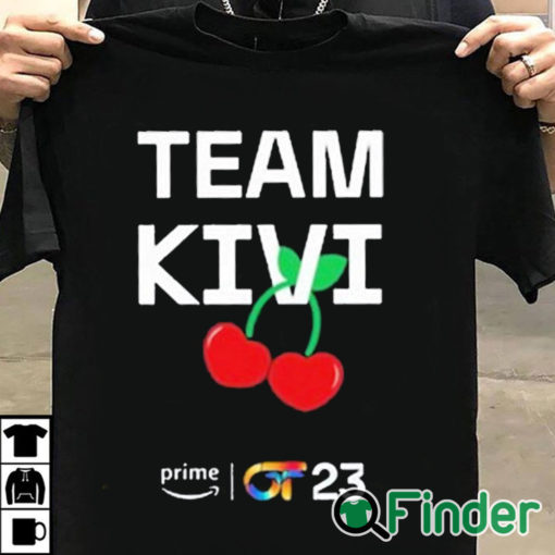 T shirt black Team Kivi Sudadera Shirt