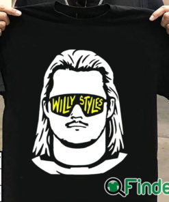 T shirt black Willy Styles T Shirt