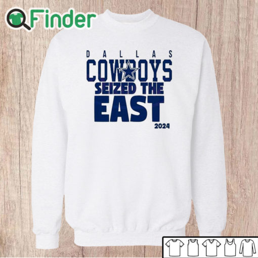 Unisex Sweatshirt Dallas Cowboys Seized The East 2024 T Shirt