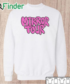 Unisex Sweatshirt Mirror Tour I Am Strong I Am Loved I Am Enough I Am Worthy Shirt