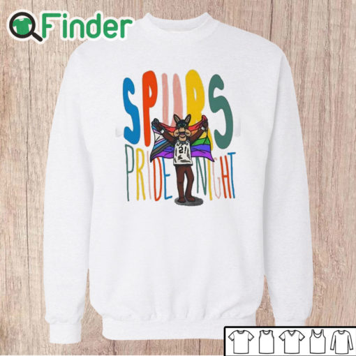 Unisex Sweatshirt Spurs Pride Night Shirt