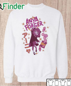 Unisex Sweatshirt Spy X Family Anya Peanuts Tonal Boyfriend Fit Girls T Shirt