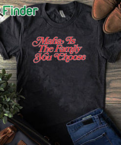black T shirt Bills Mafia Is The Family You Choose Shirt
