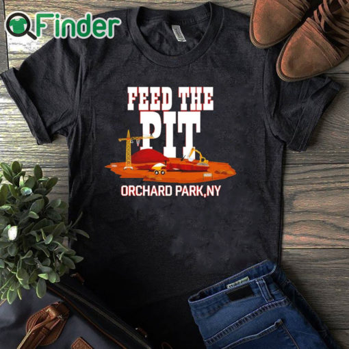 black T shirt Buffalo Bills Feed The Pit Shirt