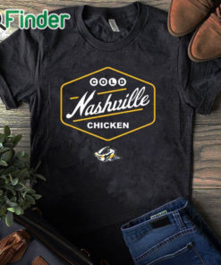 black T shirt Cold Nashville Chicken Shirt