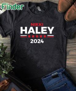 black T shirt Nikki Haley President for President 2024 T Shirt