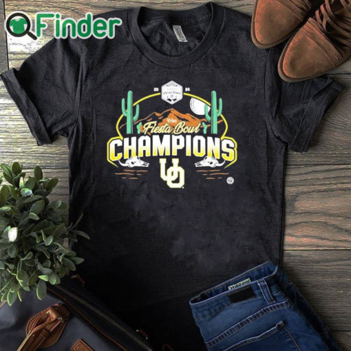 black T shirt Oregon Duck 2024 Vrbo Fiesta Bowl Champions Shirt